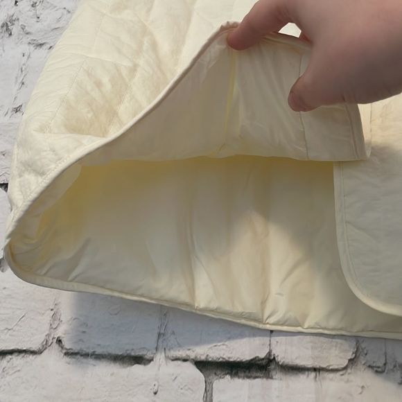 NWT Zara cream button up mini skirt - Picture 6 of 7